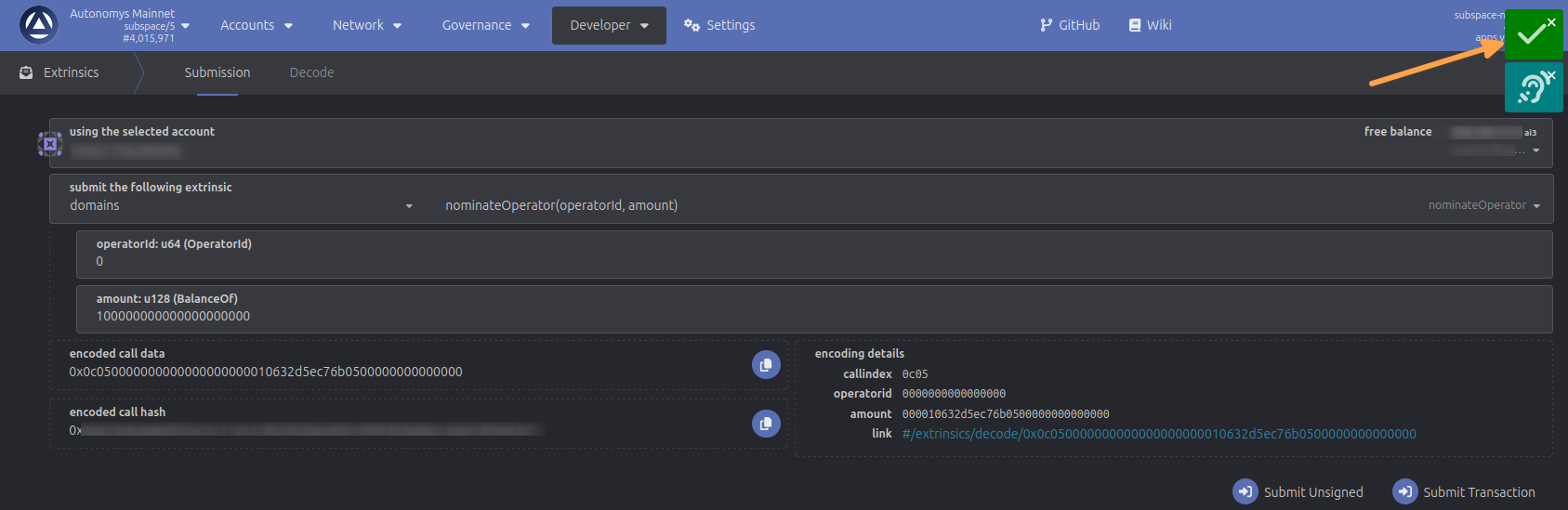 Successful Staking