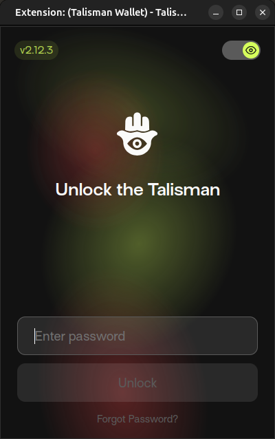 Wallet Unlock